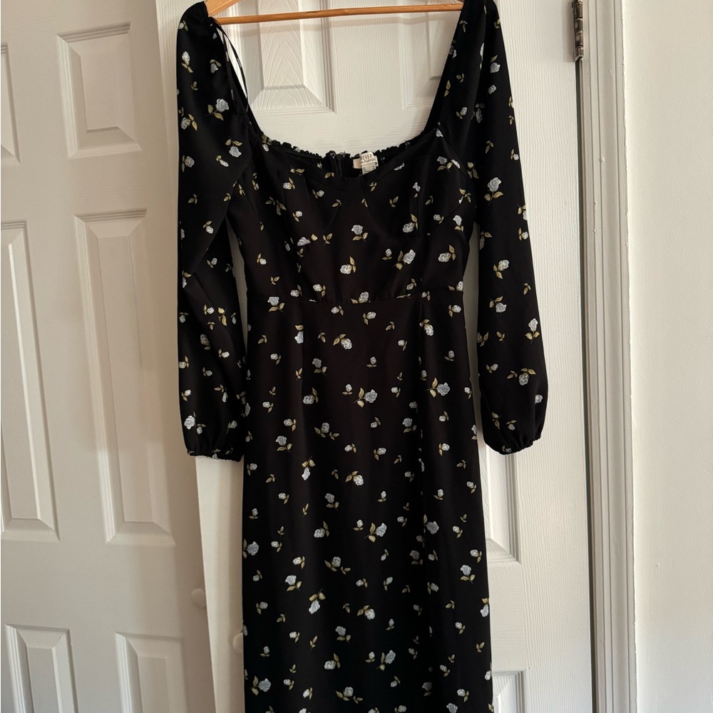 Floral midi dress